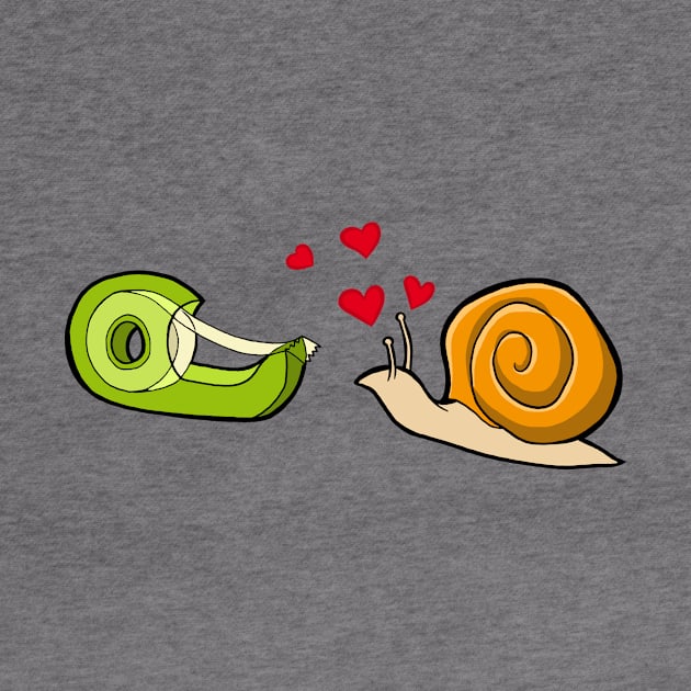 Snail Love by ticulin